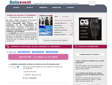 Tablet Screenshot of dataevent.com